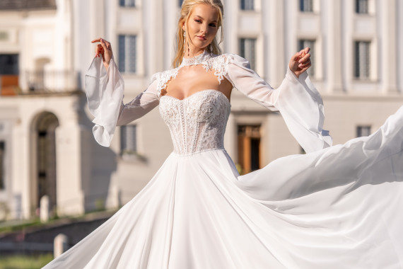 abito sposa modello magnolia