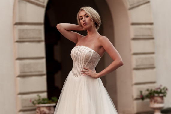 abito sposa modello papavero 
