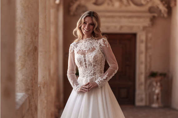 abito sposa modello camomilla