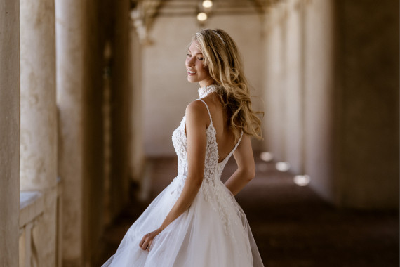 abito sposa modello ortensia