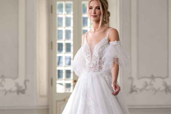 abito sposa modello ortensia