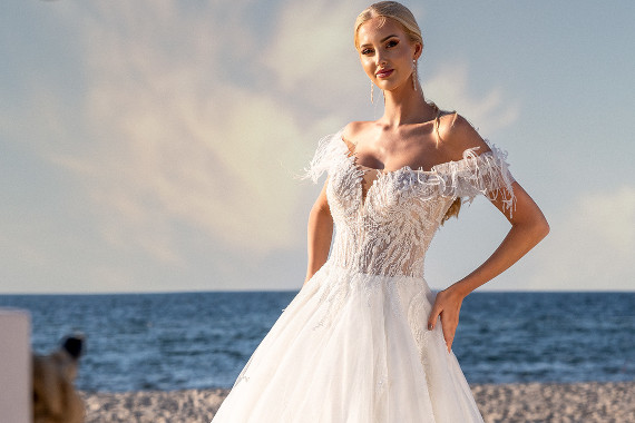 abito sposa modello peonia