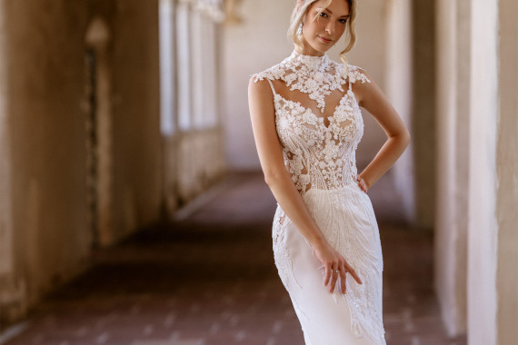 abito sposa modello lavanda