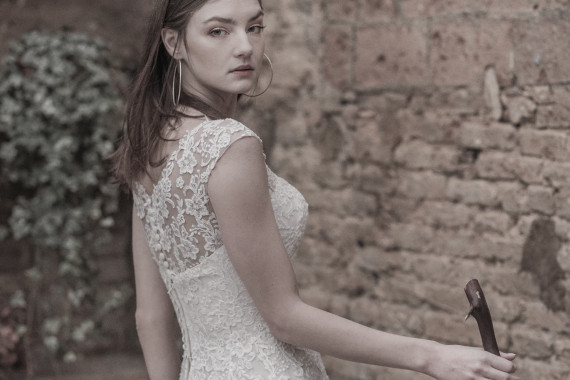 abito sposa romantico in pizzo